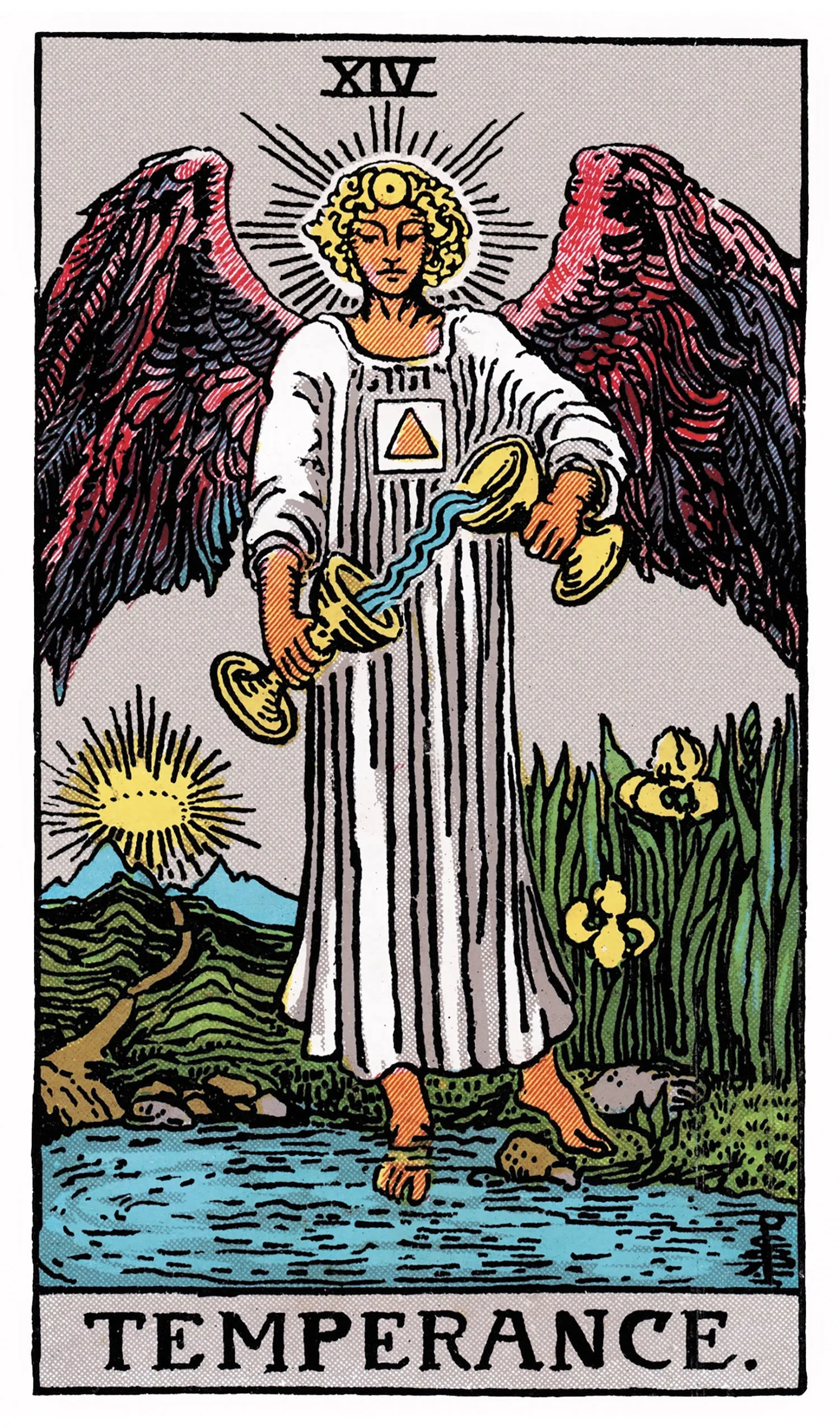 Temperance Tarot card