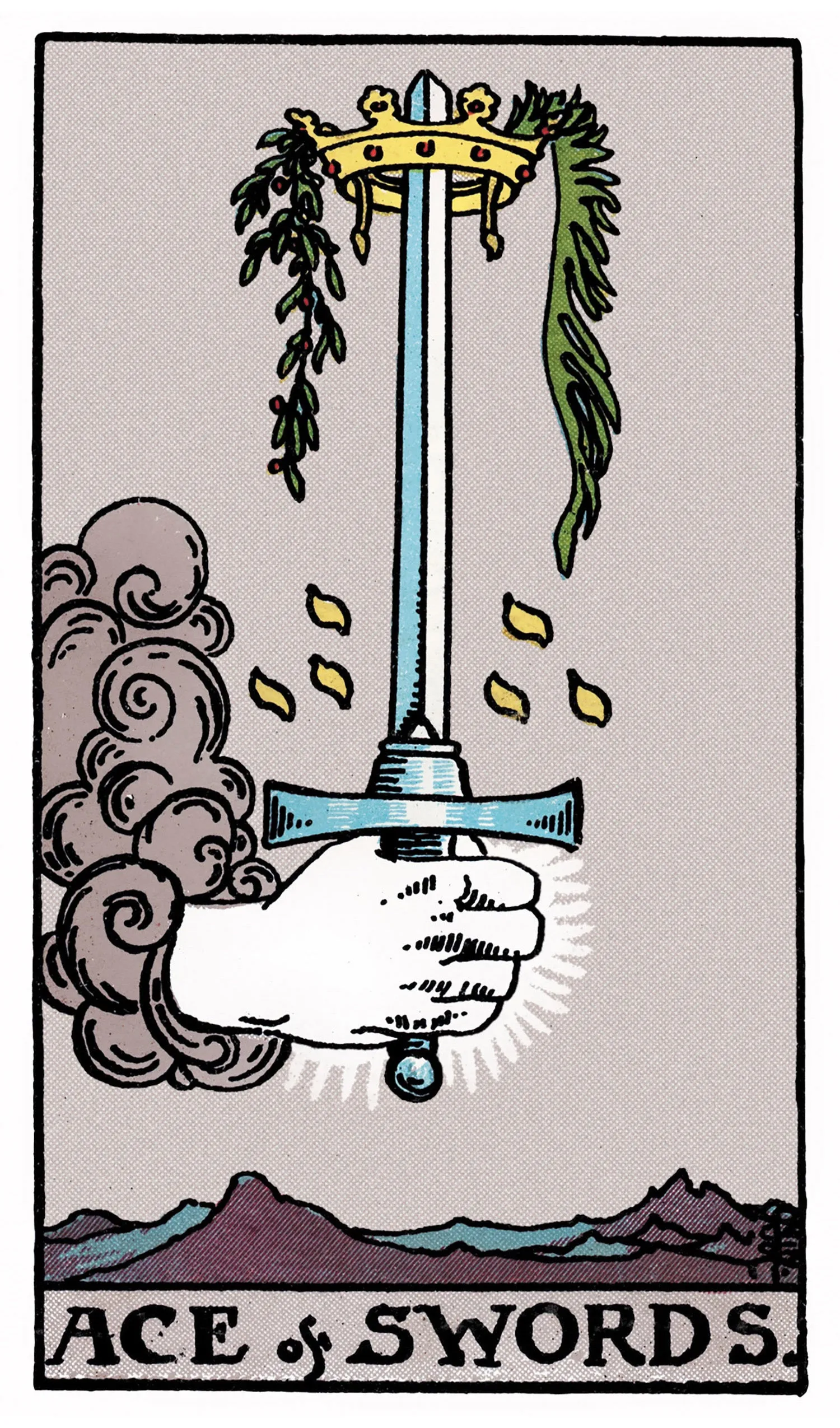 Ace of Swords Tarot card
