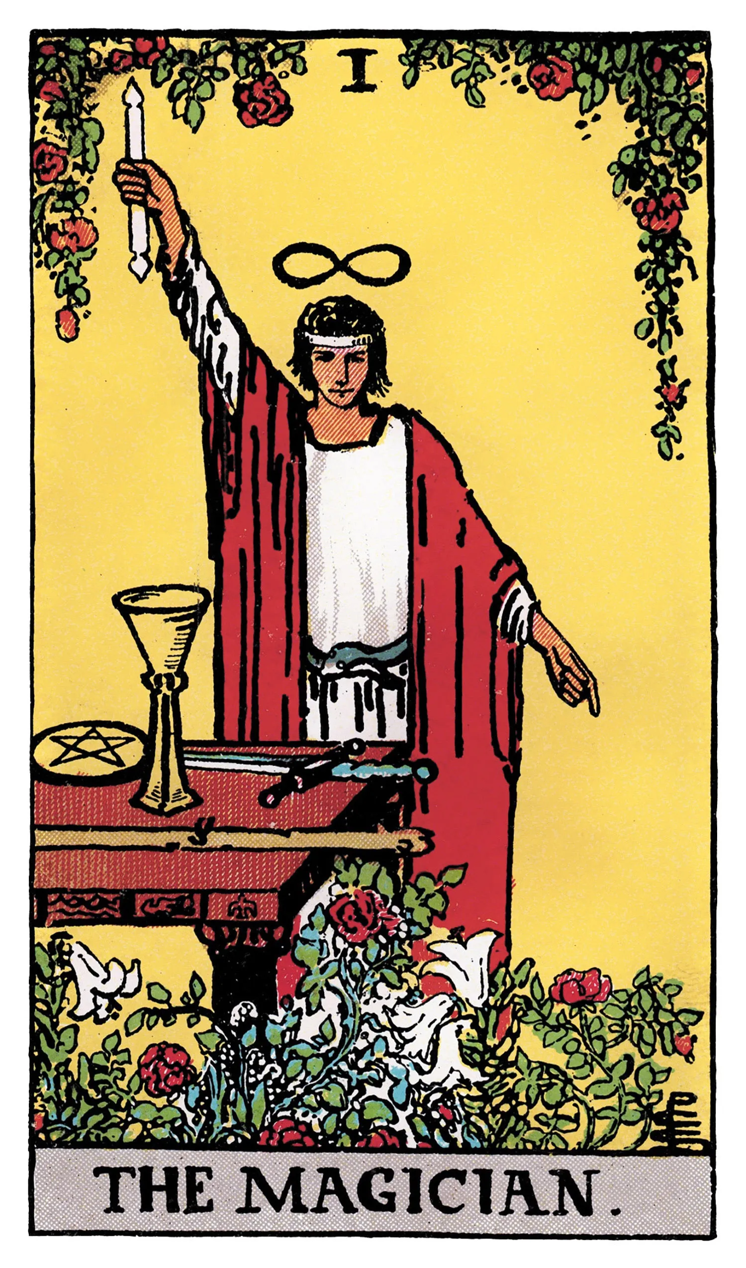 The Magician Tarot card