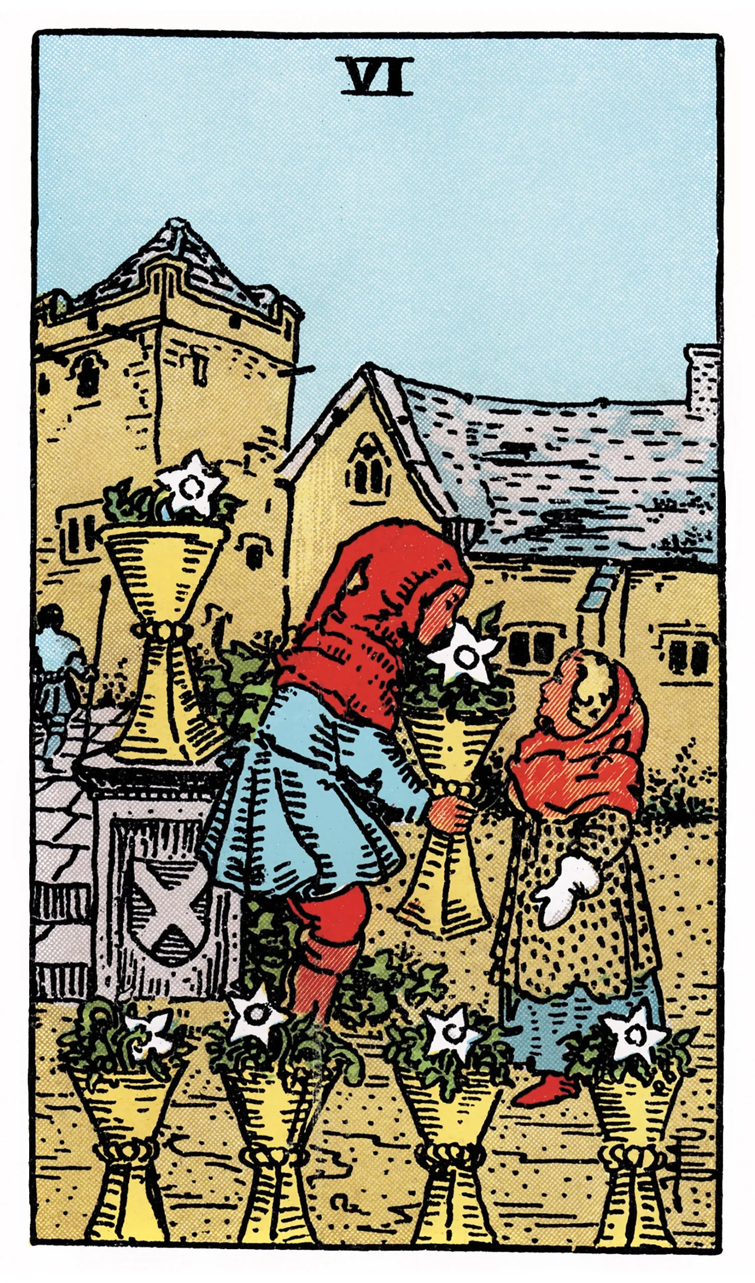 Six of Cups Tarot card
