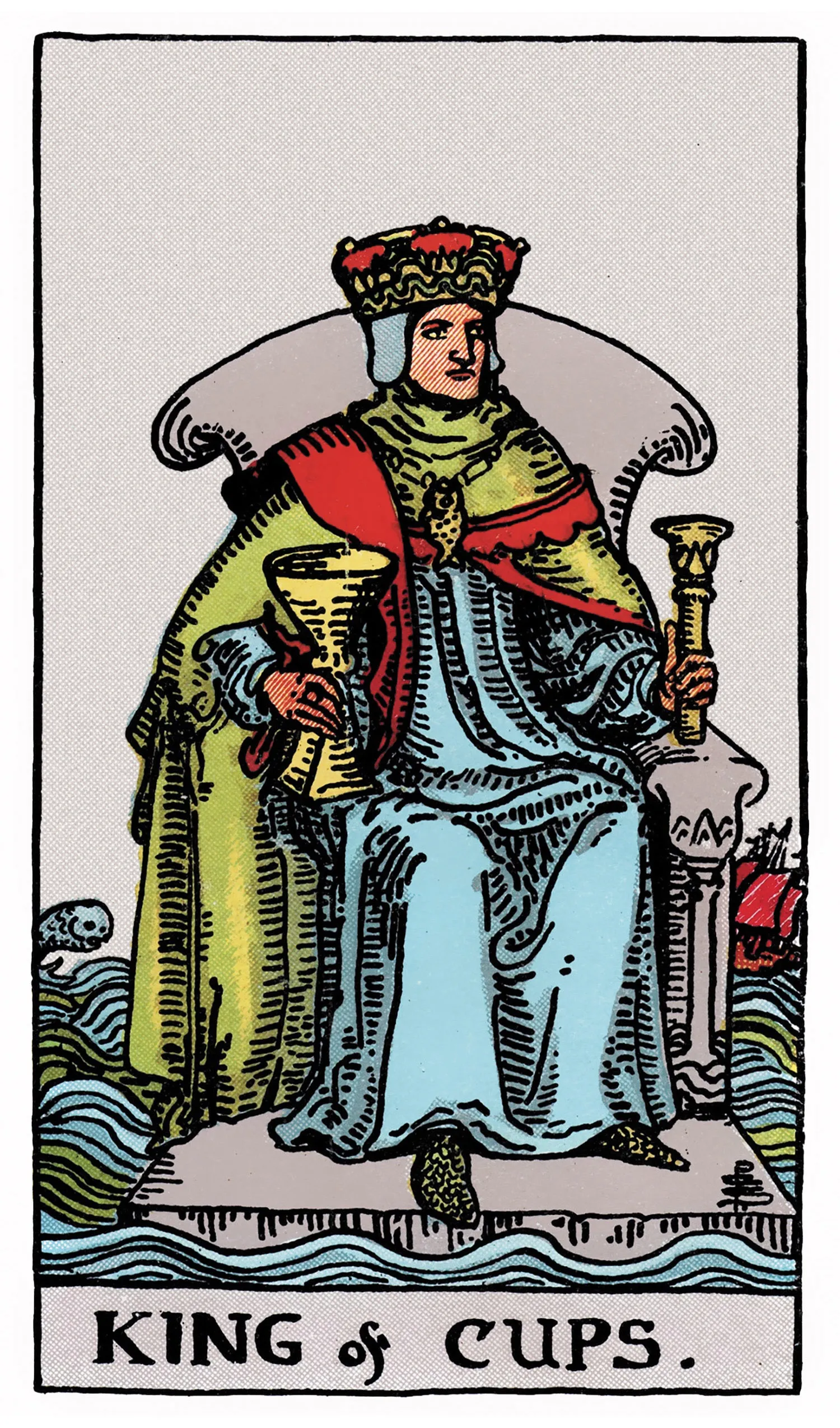 King of Cups Tarot card